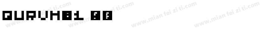 QURVH-T1 (4)字体转换